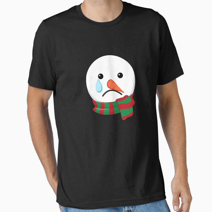 Snowman Emoticons Crying Snowman Christmas Emoticon Gear by DynamicDesign