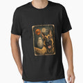 German Shepherd Funny Halloween Boo Dog Selfie Ghost by felixpalette