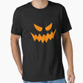 Halloween evil pumpkin face Funny Boys Girls Kids Gift by Aysel's Designs