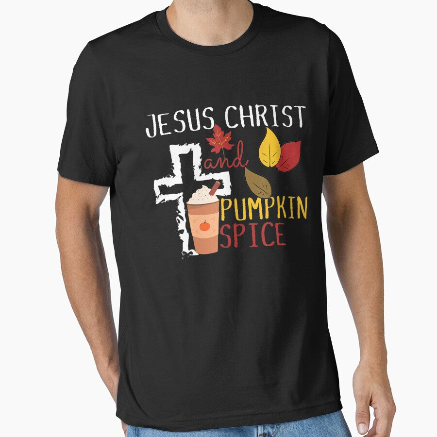 Christ Funny Retro Vintage Spice Jesus Classic and Pumpkin Christmas by JamieFmorriSS