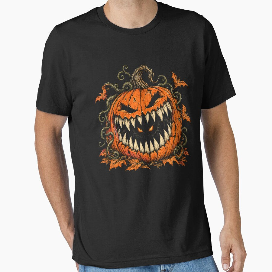 Evil Jack O Lantern Scary Pumpkin Halloween Horror by WILLIAMS-BR