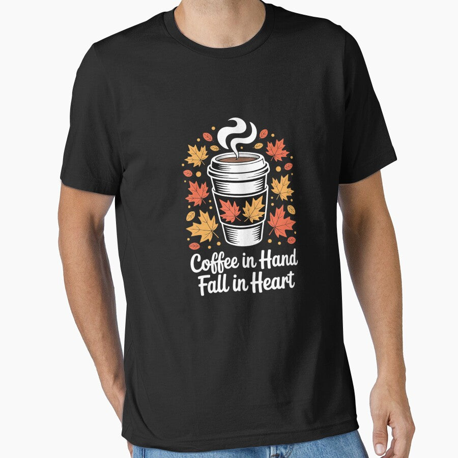 Coffee in Hand Fall in Heart Autumn Season Caffeine Lover by FndPardaL