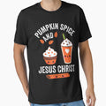 Funny and Retro Pumpkin Christmas Classic Spice Vintage Jesus Christ by JamieFmorriSS
