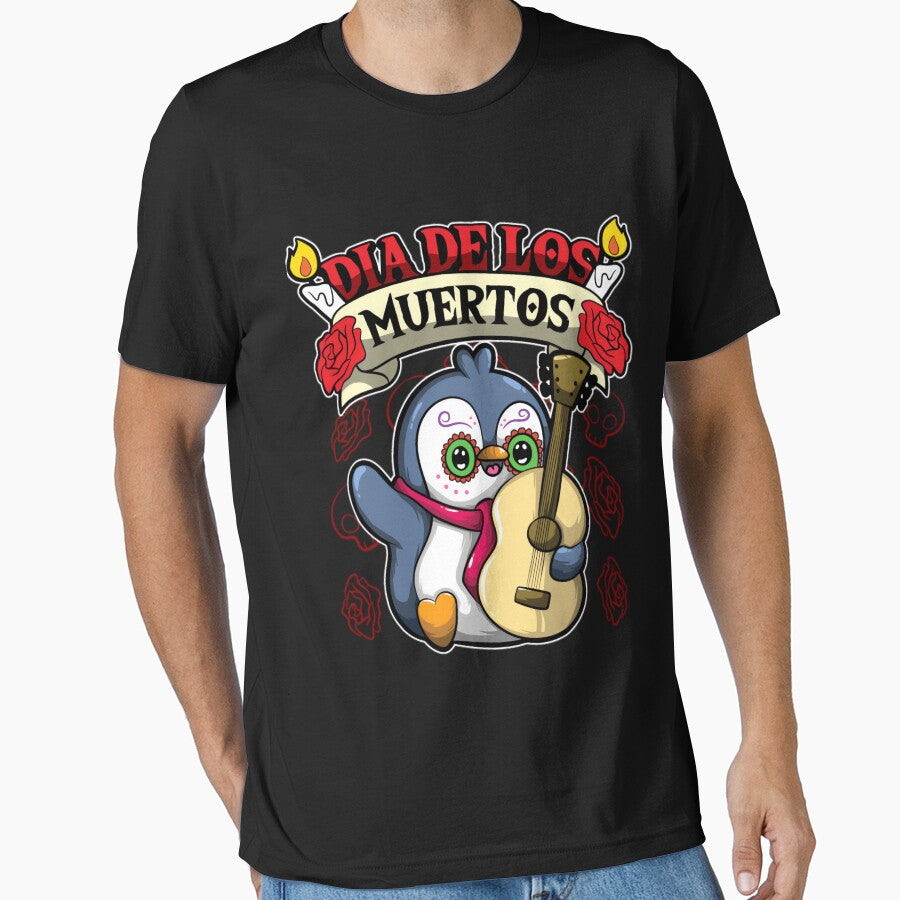 Dia De Los Muertos Animals Penguin by makuncspiy