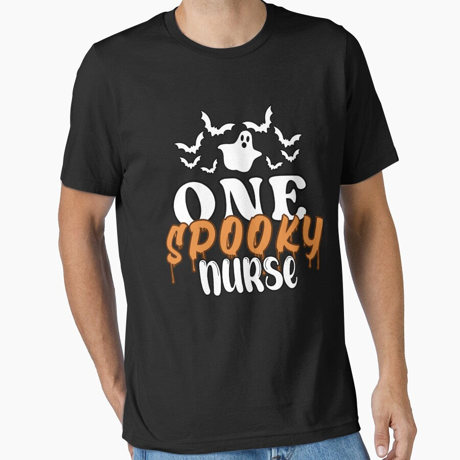 one spooky nurse funny halloween costume for nurses for halloween by Havic  Tees