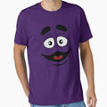 Purple grimace mcdonalds cartoon by dajduj