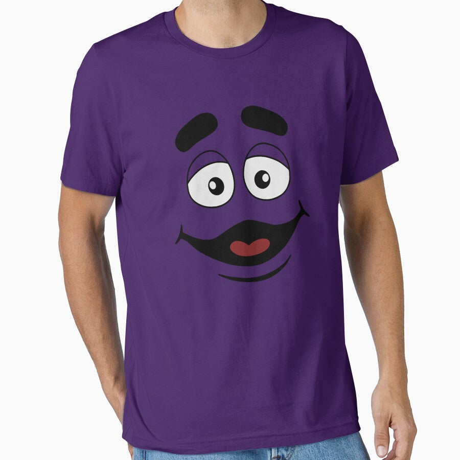 Purple grimace mcdonalds cartoon by dajduj