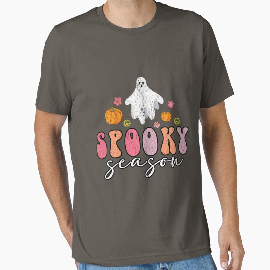 Groovy ghost spooky season Halloween Gift by Dieowl