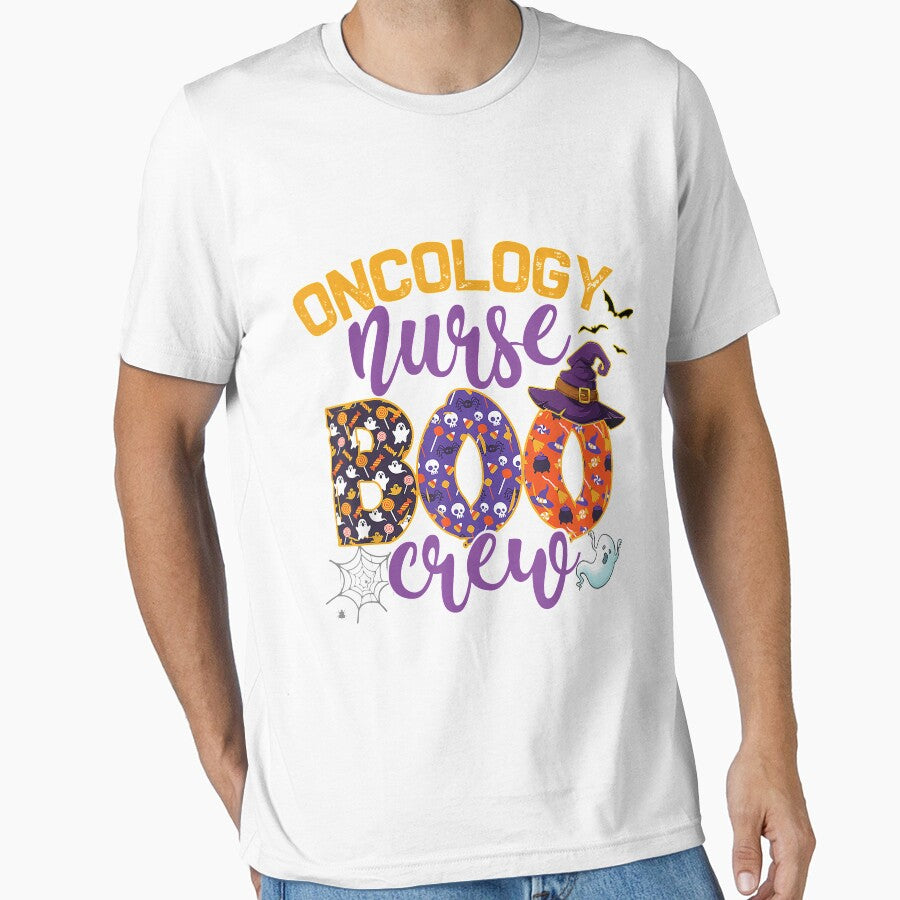 Oncology Nurse Boo Crew Halloween Design -Halloween by AR Studios