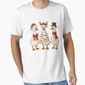 Vintage Christmas Goose - Funny Retro Christmas by ZBIFBOUETLA