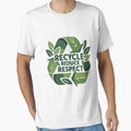 Recycle Reduce Respect – Eco Friendly Green Recycling T-Shirt by RALYSHOP