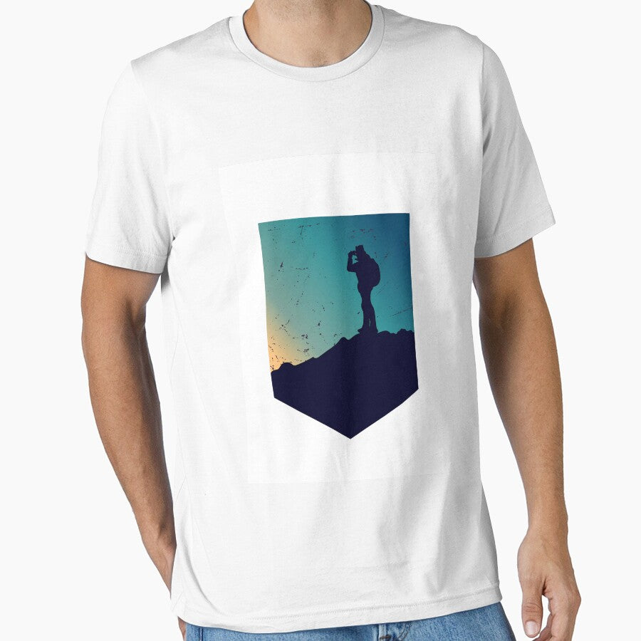 Photographer enjoying the the Morning Sun rise by Store Artilia