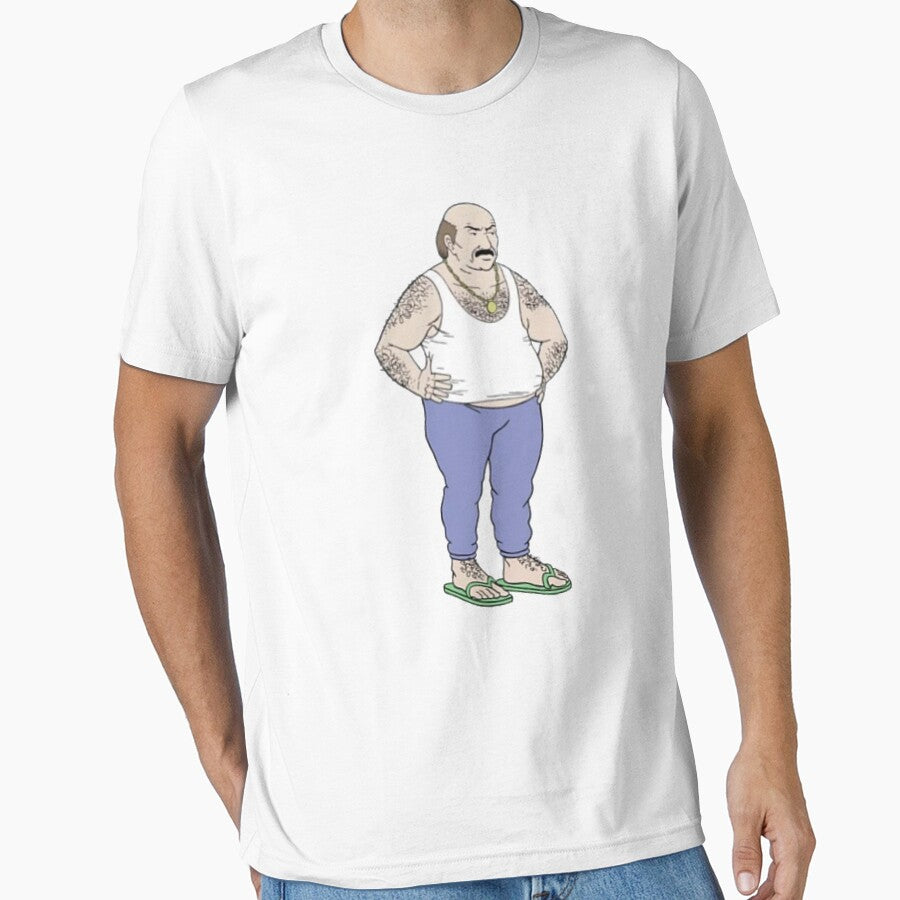Aqua teen hunger force Carl angry wearing sandals by Gastrox