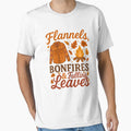 Flannels Bonfires & Falling Leaves - Cozy Fall Vibes Autumn for Seasonal Style by tigger shop