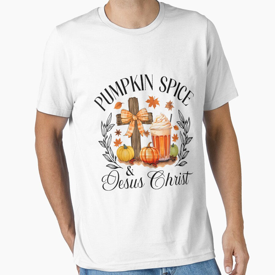Funny Spice Christmas Vintage Classic Pumpkin Christ Retro and Jesus by JamieFmorriSS