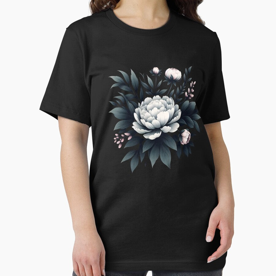Dark Academia Peony Botanical by svarupa