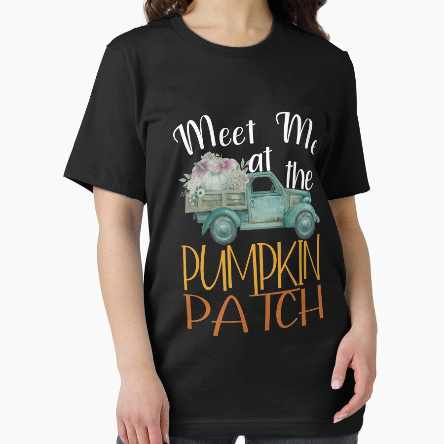 Meet Me At The Pumpkin Patch Funny Autumn Lover by SharpThreadZ