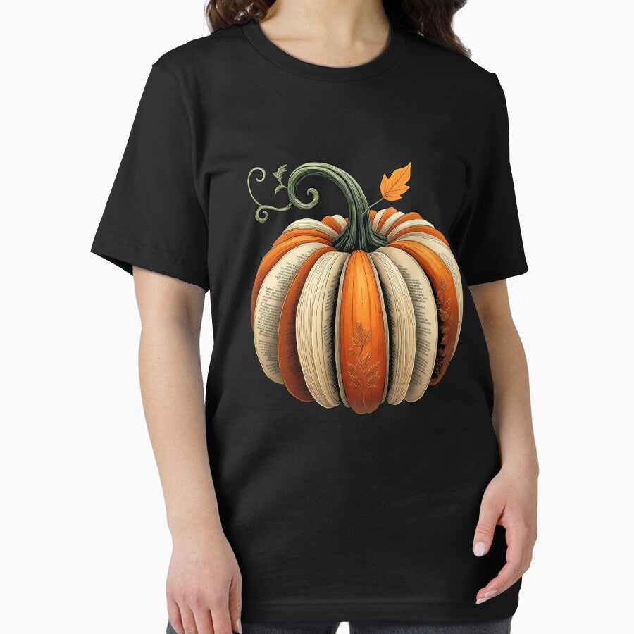 Bookish Pumpkin Fall Reading Lovers by MooonTees
