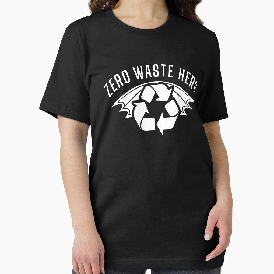 Zero Waste Hero Eco Superhero Tee by BoomGraf