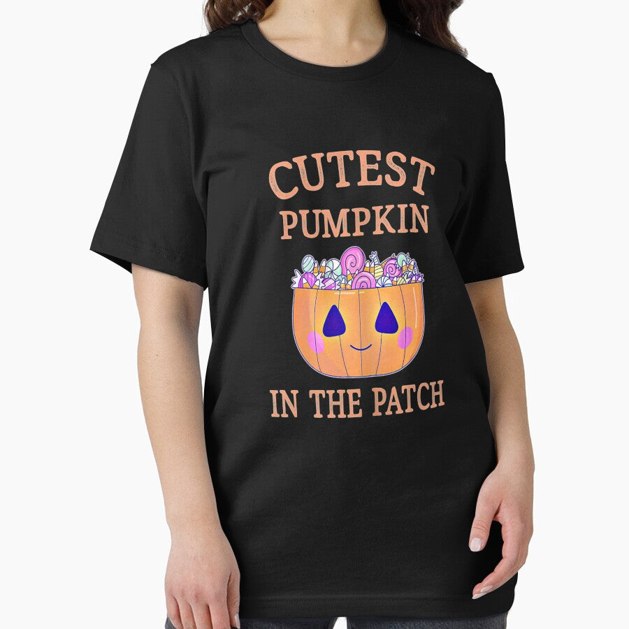Cutest Pumpkin In The Patch Halloween Girls Kawaii by Jonathanhagerst