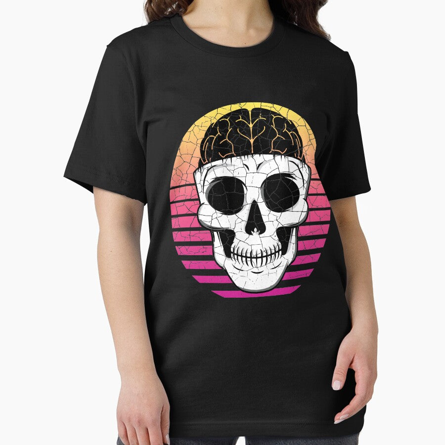 Retro Skull Sunset by Art-Max