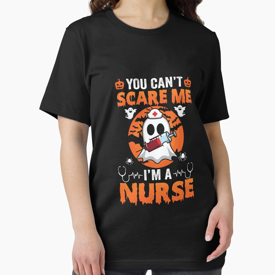 You can't scare me I'm a Nurse shirt halloween teacher by charaf19