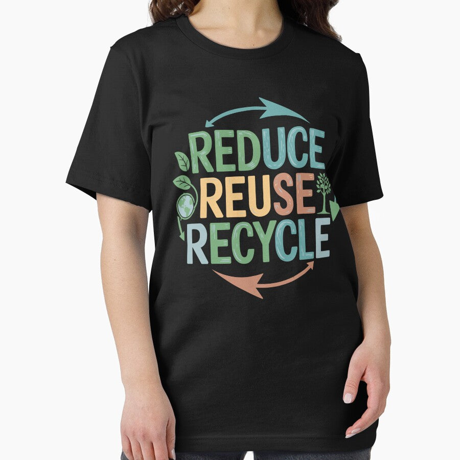 Reduce Reuse Recycle | Save the Planet Earth Day Eco-Conscious by tmerchtrends