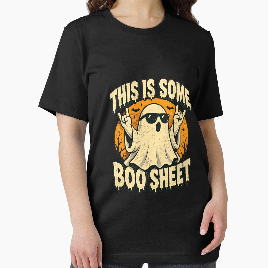 This Is Some Boo Sheet Retro Ghost Sunglasses Halloween by PaletteArc