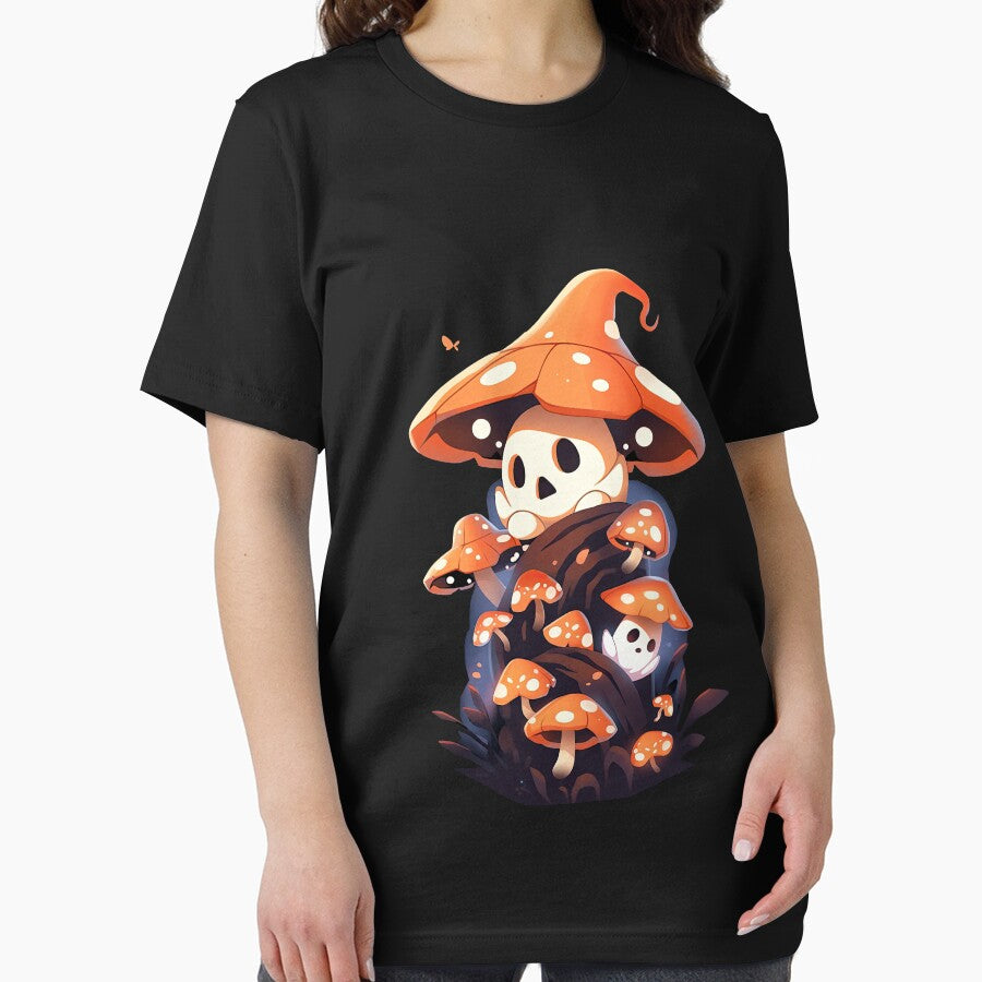 Ghost mushroom halloween graphic by JoRealm