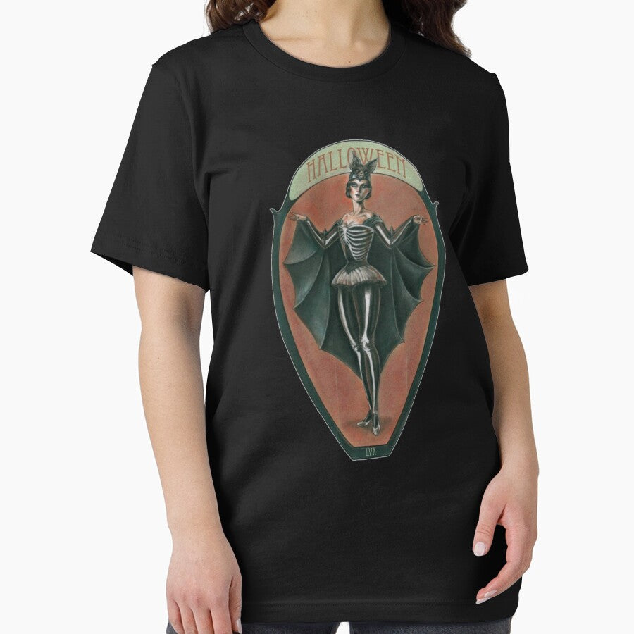 Vintage Halloween Bat Girl by Aronrocker