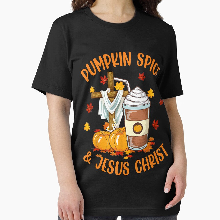 Vintage Christ Pumpkin Classic Christmas Spice Retro and Jesus Funny by JamieFmorriSS