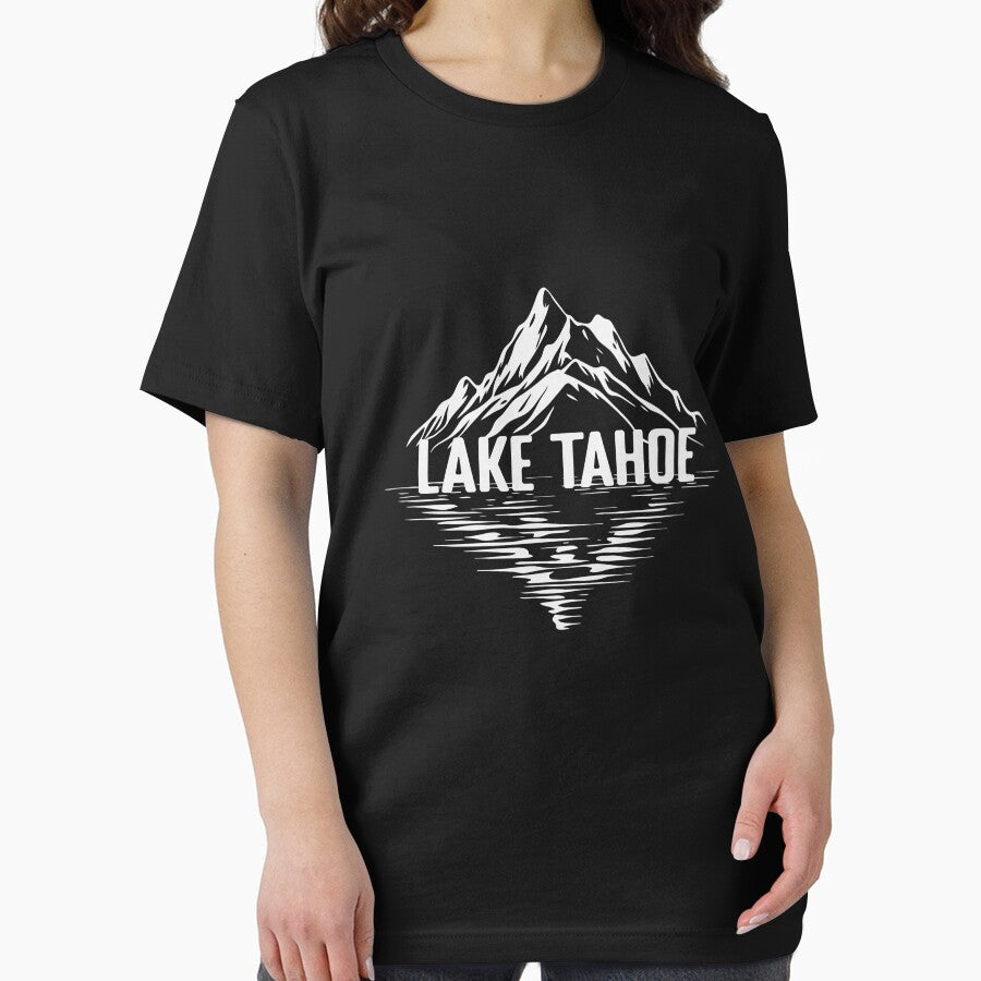 Lake Tahoe - California (with White Lettering) by VelvetRoom