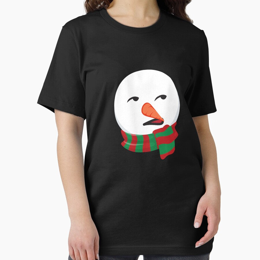 Snowman Emoticons Unamused Snowman Christmas Emoticon Gear by DynamicDesign