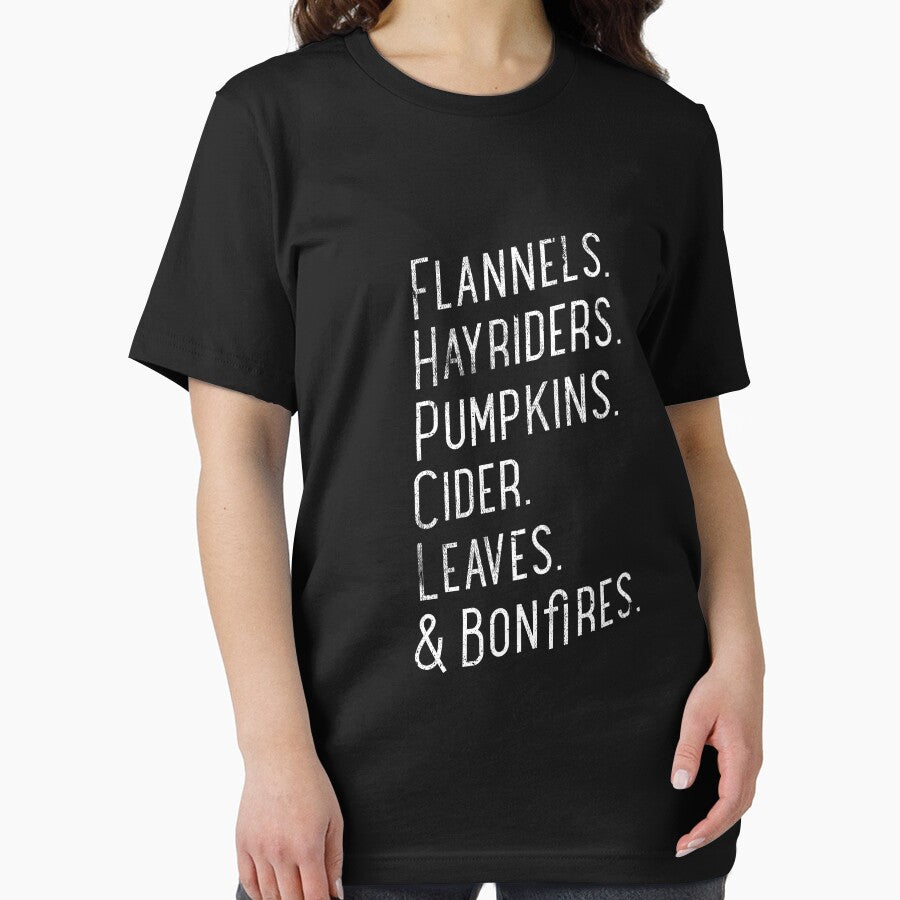Flannels Hayrides Pumpkins Cider Leaves Fall Autumn by Pricity Designs