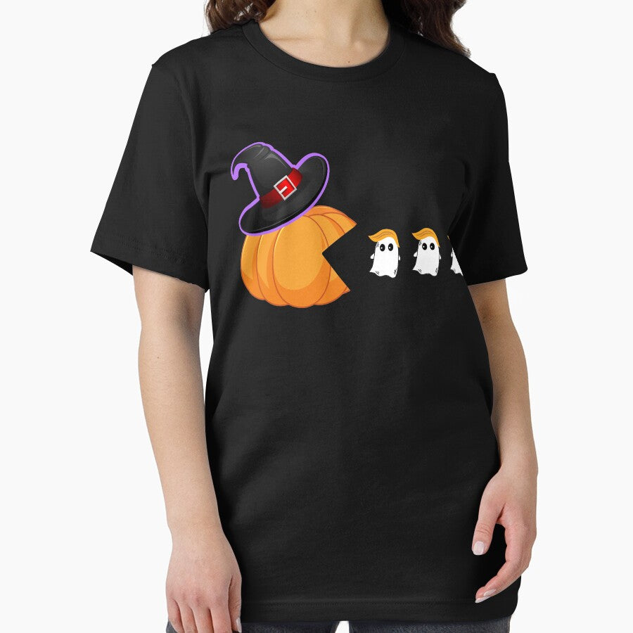 Pumpkin eating ghosts halloween funny pumpkin costume by Jeny Lisa