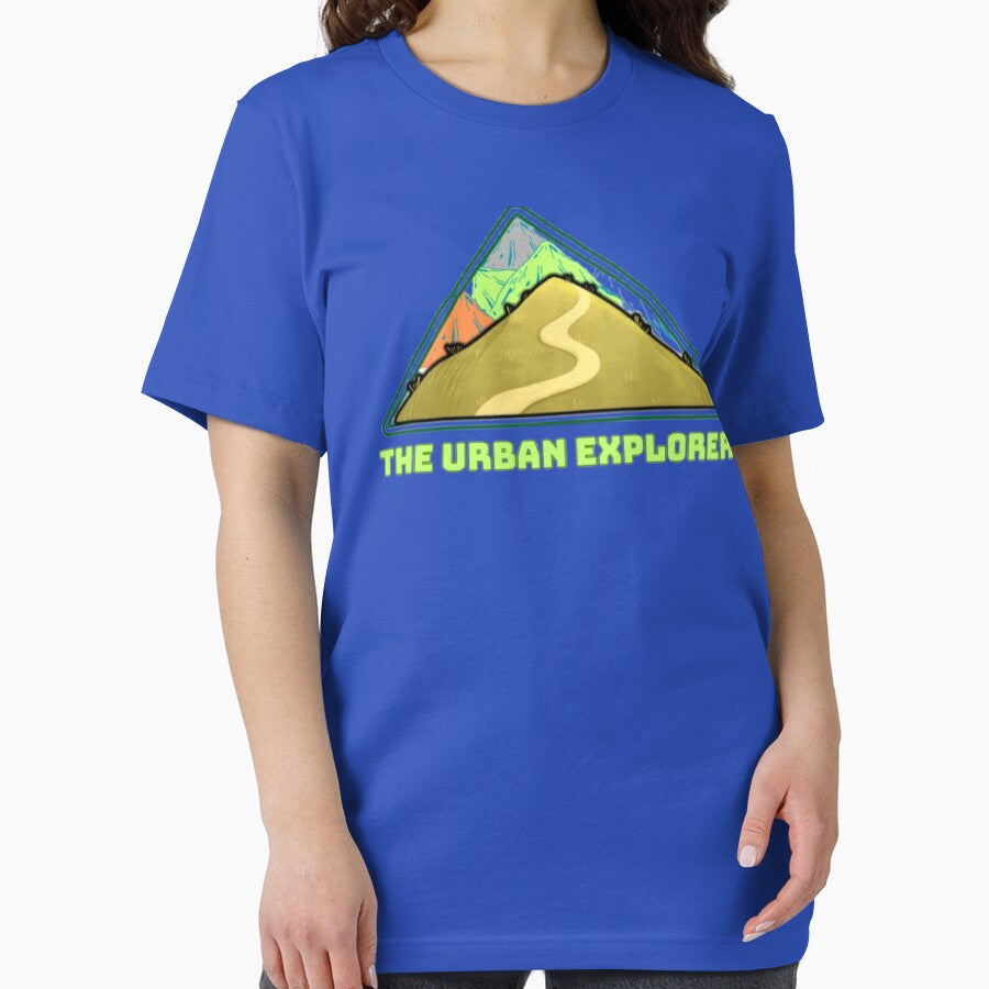 Premium Adventure Path - The Urban Explorer Minimalist Mountain Art by The Urban Explorer