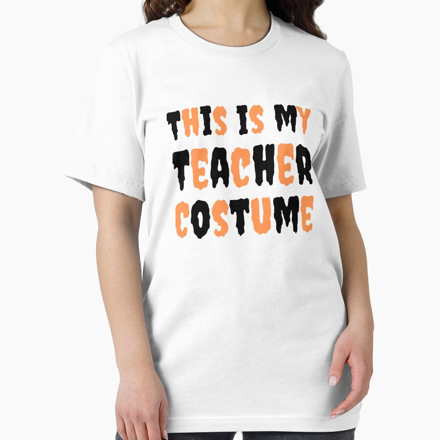 Teacher Halloween Costume | Halloween Teacher | Halloween Teacher Gift by Presto Prints Design