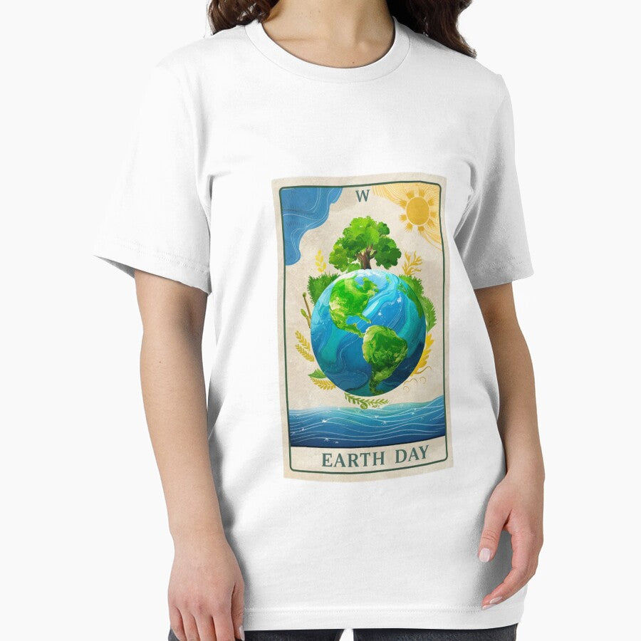 Earth Day Card T-shirt by mohamed357