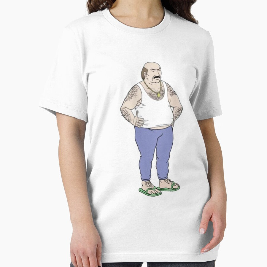 Aqua teen hunger force Carl angry wearing sandals by Gastrox