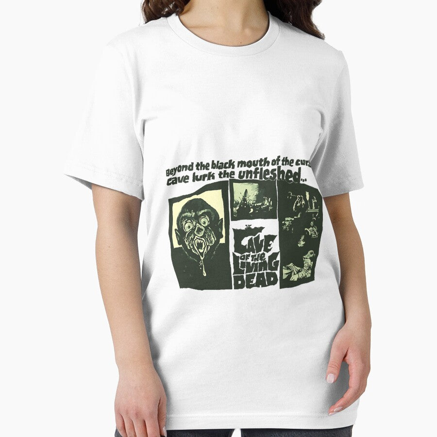 Cave of the Living Dead Vintage 60s Cult Horror T-Shirt by Cosette12l