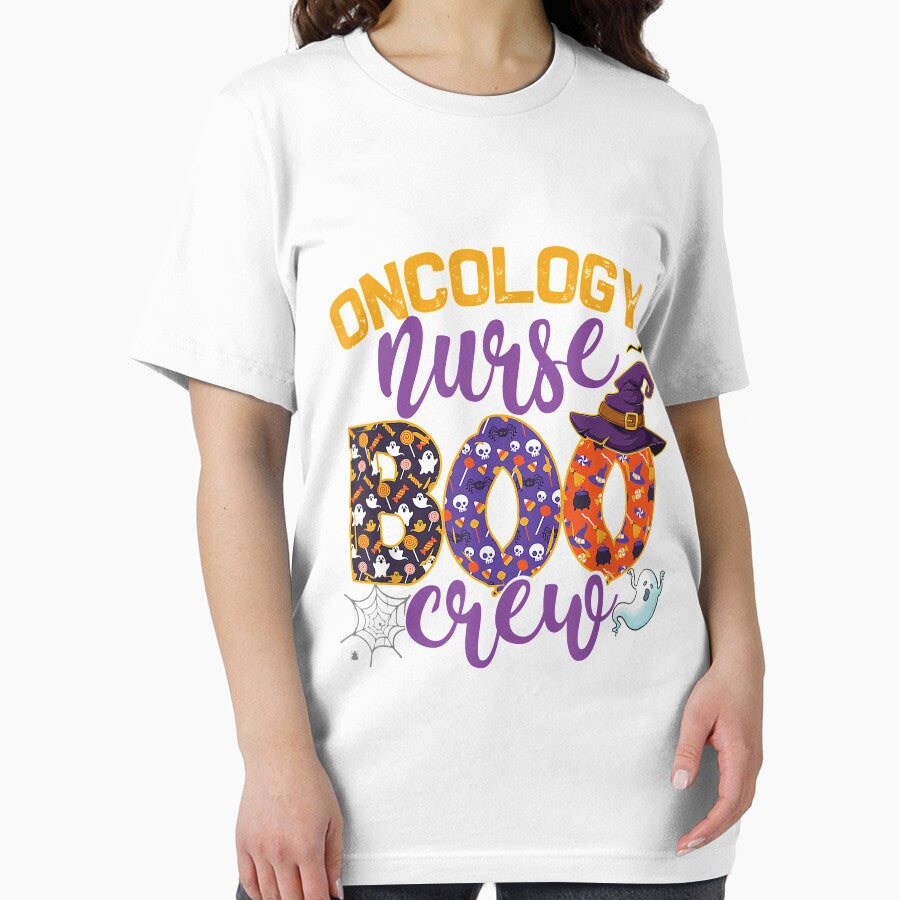 Oncology Nurse Boo Crew Halloween Design -Halloween by AR Studios