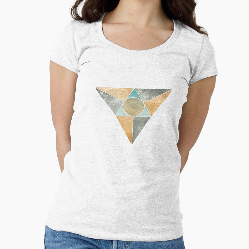 Geometric Triangles - Abstract Geometry by TeesbyDD