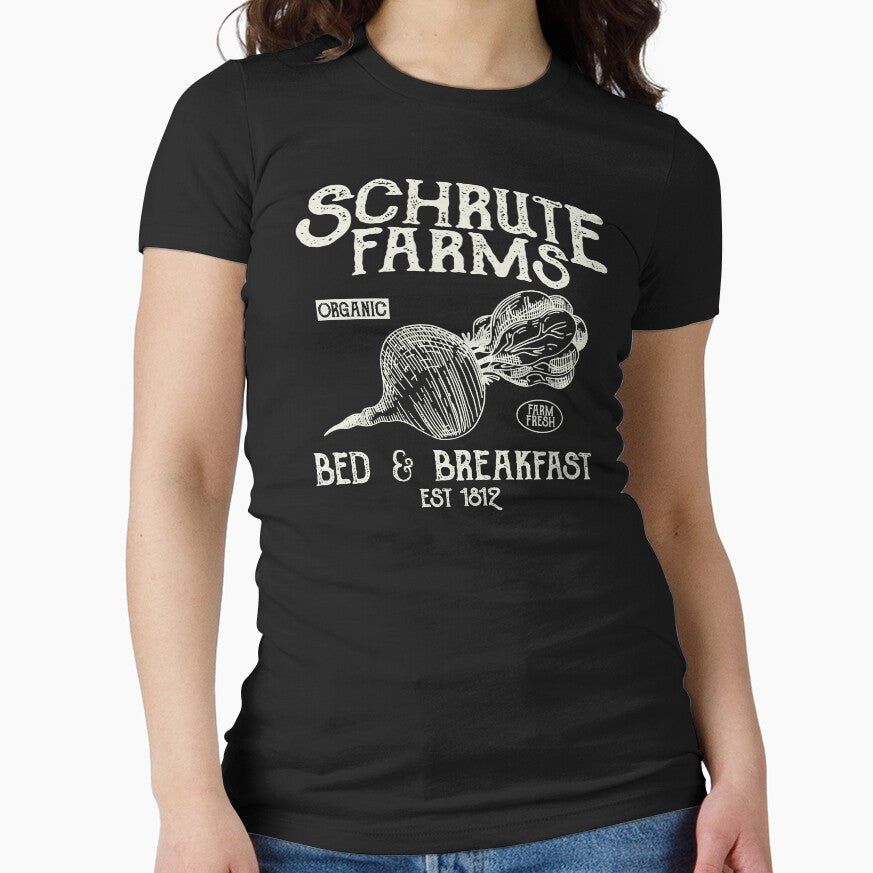 Schrute Farms Retro Vintage Distressed Design by JakeRhodes