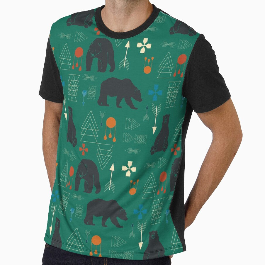 Tribal Bear green by susycosta