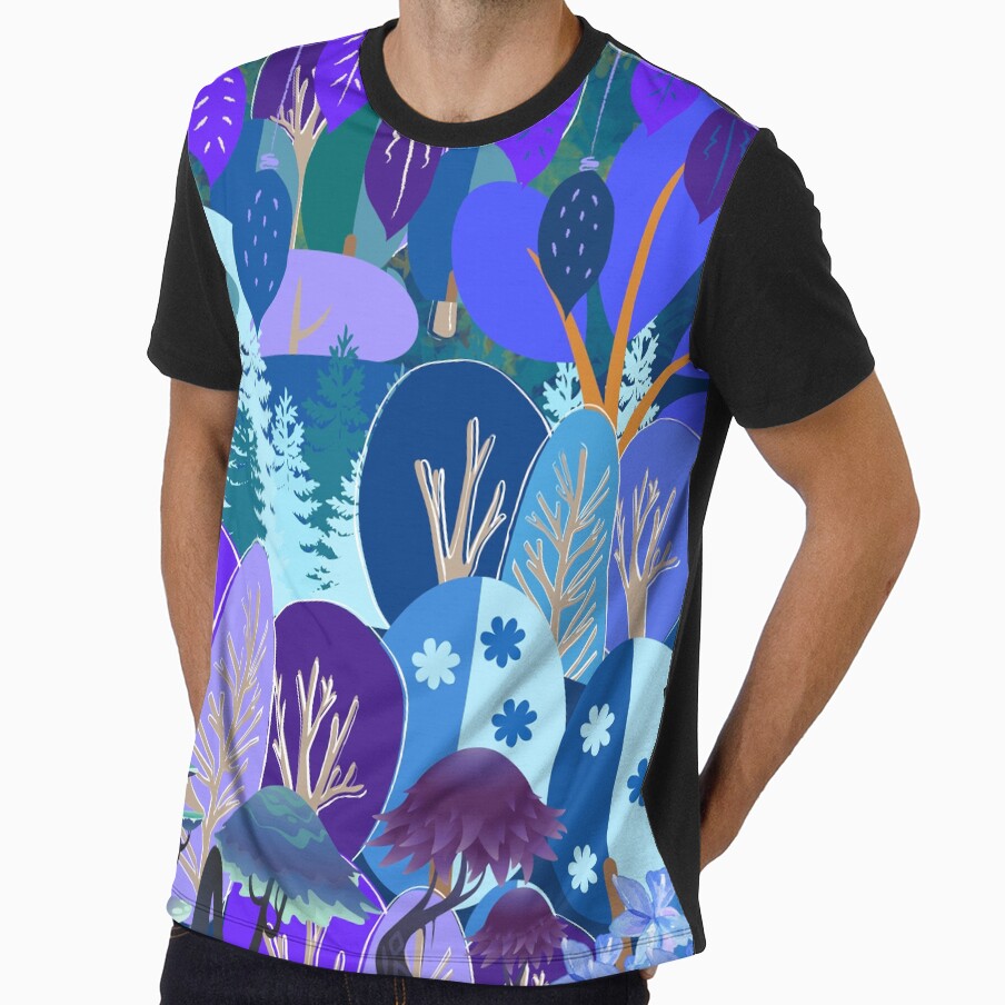 Dark Night Rain Forest by Oorviart