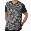 Black and White Mandala-inspired pattern by ThomMorris
