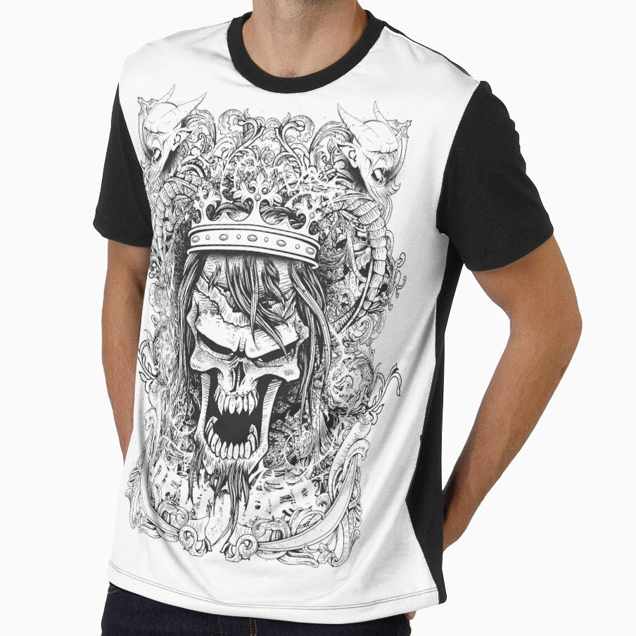 Sweat  Devourer  noir Unisexe Sugar Skull Black adulte by GEEKANIS