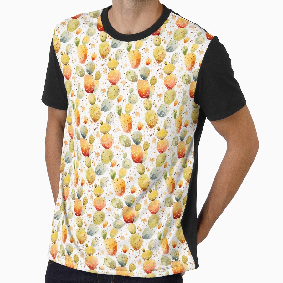 Autumn Fall Cactus Pattern by Magnuna