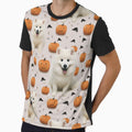Halloween Samoyed Pumpkin vintage by Vindbult