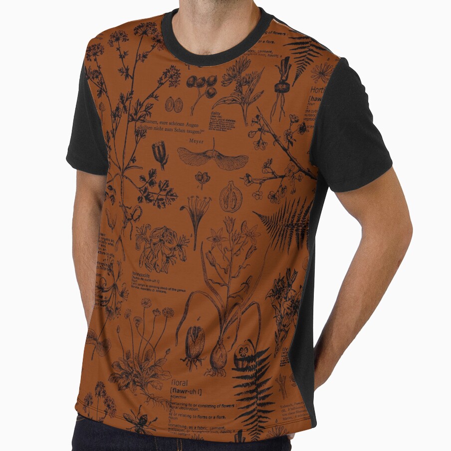 The Botanist - Burnt orange by Peculiaris